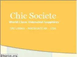 Sites similar to chicsociete.com
