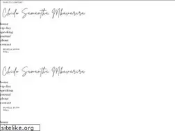 Sites similar to chidosamantha.com