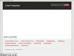 Sites similar to chief-holzofen.com