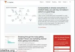 Sites similar to chiefmartec.com