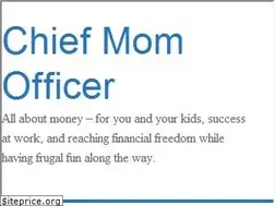 Sites similar to chiefmomofficer.org