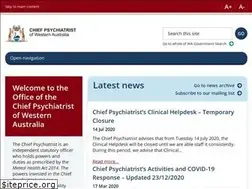 Sites similar to chiefpsychiatrist.wa.gov.au