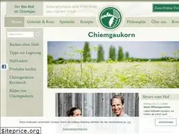 Sites similar to chiemgaukorn.de