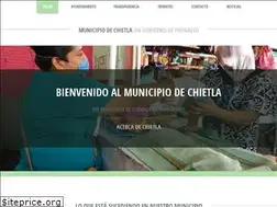 Sites similar to chietla.gob.mx