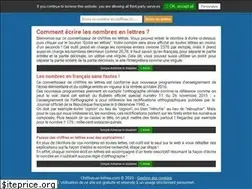 Sites similar to chiffres-en-lettres.com