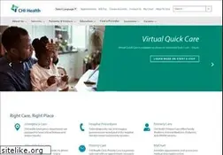 Sites similar to chihealth.com