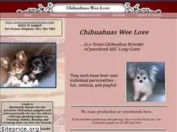 Sites similar to chihuahuasweelove.com