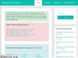 Sites similar to child-psych.org