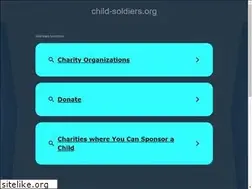 Sites similar to child-soldiers.org