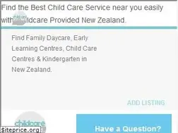 Sites similar to childcareprovided.co.nz