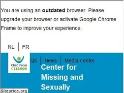 Sites similar to childfocus.be