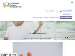 Sites similar to childhoodcancerinternational.org