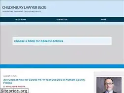 Sites similar to childinjurylawyerblog.com
