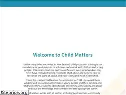 Sites similar to childmatters.org.nz