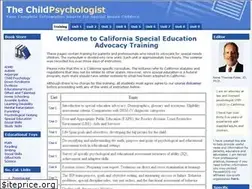 Sites similar to childpsychology.com
