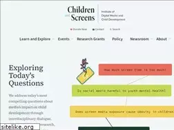 Sites similar to childrenandscreens.com