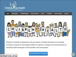 Sites similar to childrenforhealth.org