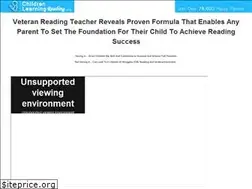 Sites similar to childrenlearningreading.org