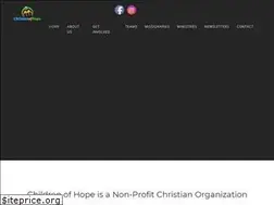 Sites similar to childrenofhope.info