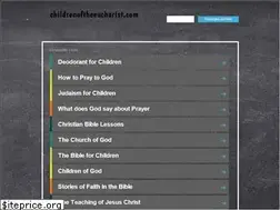 Sites similar to childrenoftheeucharist.com