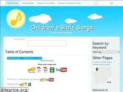 Sites similar to childrensbiblesongs.us