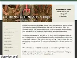 Sites similar to childrenscirclenurseryschool.com