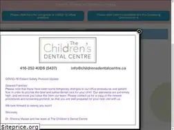Sites similar to childrensdentalcentre.ca