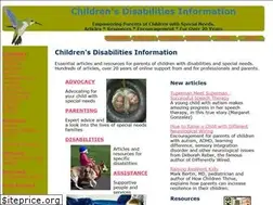 Sites similar to childrensdisabilities.info