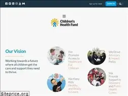 Sites similar to childrenshealthfund.org