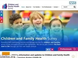 Sites similar to childrenshealthsurrey.nhs.uk