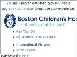 Sites similar to childrenshospital.org