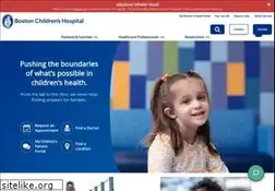 Sites similar to childrenshospitalboston.org