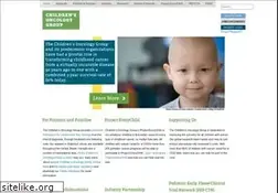 Sites similar to childrensoncologygroup.org