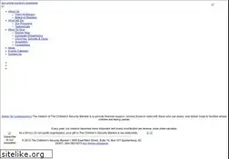 Sites similar to childrenssecurityblanket.org