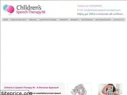 Sites similar to childrensspeechtherapyni.com