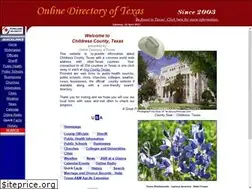 Sites similar to childresscountytexas.us