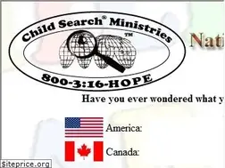 Sites similar to childsearch.org
