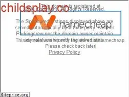 Sites similar to childsplay.co