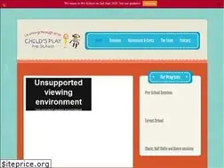 Sites similar to childsplaypreschool.co.uk