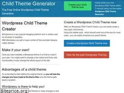 Sites similar to childtheme-generator.com