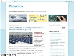 Sites similar to chile-hoy.blogspot.com