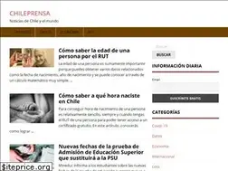 Sites similar to chileprensa.cl