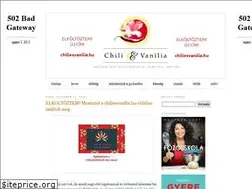 Sites similar to chiliesvanilia.blogspot.com
