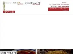 Sites similar to chilihousesf.com