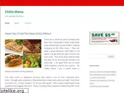Sites similar to chilismenu.net