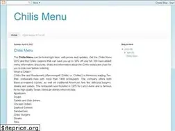 Sites similar to chilismenus.blogspot.com
