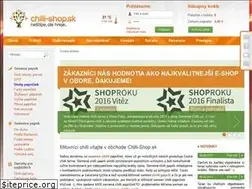 Sites similar to chilli-shop.sk