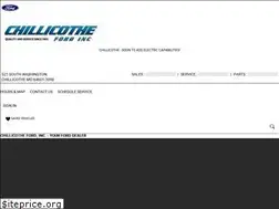 Sites similar to chillicotheford.net