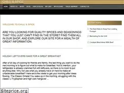 Sites similar to chillinspice.com