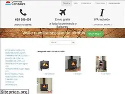 Sites similar to chimeneasgonzalez.es